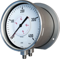 St. Steel Duplex Pressure Gauges